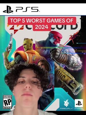 Top 5 worst games of 2024 ##trophyhunting #playstation #platinumtrophy #fyp #gaming #dyllie #GamingOnTikTok #concord #starwars 