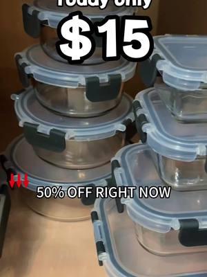 No more paper plates and foil for your to go plates, try glass containers with leak-proof lids, this 12 piece set is perfect #togoplates #thanksgivingdinner #glasscontainer #foodstorage #joyjolt #potluck #tiktokmademedoit #tiktokshopcybermonday #tiktokshopblackfriday #creatorsearchinsights 