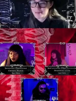 You learn new things in Chicago every night! did you see last night's episode of Deaths Sweet S#ting? @Ichor_and_ink  #vtmtok  #vampirethemasquerade  #Toreador  #ttrpg  #vamily @SweetCoat @Mike @𝕿𝖆𝖞𝖑𝖆𝖚𝖗 