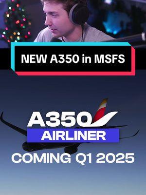 The FIRST A350 for MSFS! #aviation #msfs #flightsim #simulator #a350 #inibuilds 