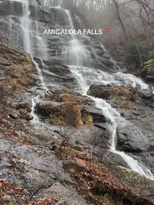 amicalola state park was so beautiful 😍😍 you can stand right under the falls. have you been? #ga #solotravel #waterfall #hike #CapCut 