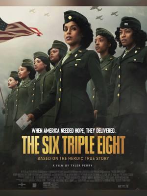 Momma yo baby is on ! #fyp #historical #netflix #sixtripleeight #ww2 #wac #thesixtripleeight #6888 #actress #BlackTikTok #herstory #proudmoment #iwasthere #tylerperry #kerrywashington #milaunajackson #movie 