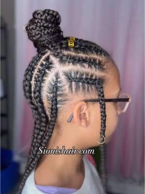 Because… hair IS my ART🎨🖼️🖌️ #thingstodoinsanantonio #sanantoniohair #braidstyles #kidhairstyles #kidstylist #hairstyleideas #braidstyles 