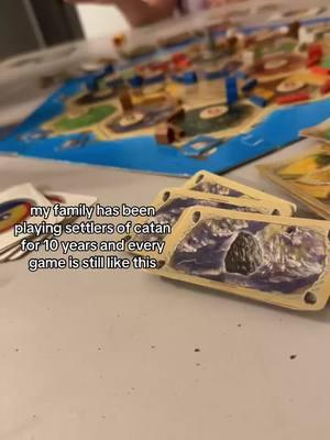 we have never played a peaceful game of catan @cucciocreations @LaylaCuccio @megdempsey70 #GameNight #catan #settlersofcatan #fyp #foryou #funnyvideo 