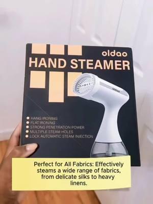 [Christmas Gift Deal]OLDAO Clothes Steamer,2000W Portable Handheld  Steam Iron,300ml Water Tank,20 Seconds Fast Heating,for Fabric Wrinkles,Suitable for Home,Office,Travel Steamer for Clothes #TravelReadyStyle #SmoothInSeconds #WrinkleFreeVibes #StyleSimplified #HolidayWardrobeSaver #FastHeatingPower #GiftOfElegance #PortableStyleFix #SteamAwayWrinkles #FreshPressedLook #OfficeReadyLook #FastAndFresh #WrinkleFreeWinter #ClothesSteamerMagic #SteamerForTravel #FabricCareMadeEasy #SmoothAndStylish #TravelSteamerEssentials #HolidayStyleSaver #EffortlessStyle #ChristmasGiftIdea #LookYourBest #StyleAnywhere #HomeAndAwayStyle #SteamPowerOnTheGo #WardrobeUpgrade #EasyFabricCare #WinterStyleEssential #HolidayGiftGoals #SteamItPerfect #PortableSteamer