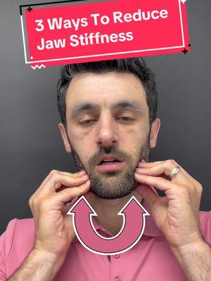 Is your jaw stiff? Do you have trouble opening all the way? Maybe when you yawn or attempt to eat a large piece of food you can’t quite open wide or it really hurts when you do? Well, most people automatically assume it’s the muscle and therefore they need to massage it. But very very commonly when there is stiffness, it’s a joint issue NOT a muscle issue. A muscle issue will feel achy and painful and like there’s an uncomfortable light stretch occurring when moving but rarely does it result an actual stiffness or limited motion. Therefore, if your solution to jaw stiffness is massaging the muscle, you’ll be in a cycle of temporary relief and regression back to stifness. In this video, I demonstrate 3 strategies that can be completed to start mobilizing the joint capsule of the TMJ itself to start actually relieving the root cause of stiffness. Try it out! #tmj #tmd #tmjdisorder #tmjtreatment #dentist #dentistry #dental