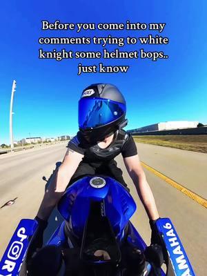 Go cry somewhere else lil bro 😂😂 #onthisday #fyp #foryou #foryoupage #texas #dallas #yamaha #r6 #biketok #biker #viral #relateable #trend #trending #trendingsong #trendingsound #real #facts #drafts #helmetcreator #bop #poser #of #whiteknight #loser 