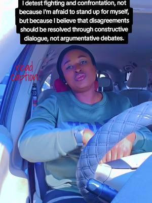 As someone who values open and honest communication, I believe in expressing myself freely and respectfully. However, I also recognize that not everyone shares this approach.  I detest fighting and confrontation, not because I'm afraid to stand up for myself, but because I believe that disagreements should be resolved through constructive dialogue, not argumentative debates.  Unfortunately, I've encountered individuals who seem to thrive on arguing and dismissing others' perspectives. When I realize that someone is not open to listening to my views or is more interested in "winning" an argument, I take a step back.  For me, setting boundaries is essential in maintaining my emotional well-being. If someone is not willing to engage in respectful and constructive conversation, I will choose to remain silent.  This isn't about being passive or avoiding conflict; it's about prioritizing my own emotional safety and refusing to engage in toxic or unproductive interactions.  I believe that everyone deserves respect, kindness, and understanding. If you're willing to listen, learn, and grow together, I'm more than happy to share my thoughts and engage in meaningful conversations.  But if you're looking for an argument or trying to impose your views on me, I'll politely decline. My silence is not a sign of weakness, but a sign of self-respect and self-care. ✍️ temitopeayinde #fypシ #fypシ゚viral #goviral #foryoupage #temitopeayinde 
