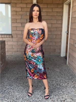 @MOTF Search 9876J to shop my trendies picks on SHEIN and use fashionjdltq4 for cash OFF MOTF PREMIUM SEQUIN FLORAL PATTERN TUBE MIDI DRESS iD:44973103 #MyMOTF#MOTFpartner #MyMOTF #MOTFpartner   on SHEIN.COM or shopmotf.com