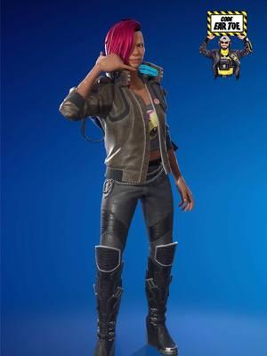 Early Access Cyberpunk skins in Fortnite! (Johnny Silverhand & V) #fortnite #fortnitebr #fortniteitemshop #fortniteskins #cyberpunk2077 