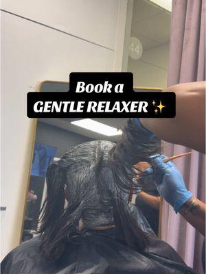 I use the sensitive scalp relaxer by affirm 🥰 #relaxer #touchup #texturizer #healthyhair #blackgirlhairstyles #relaxedhair #houstonstylist #silkpressseason #hairdamage #haircut #houstonhairstylist 