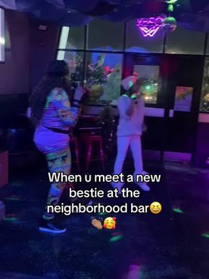 Meet MELISSA!!!! 😆😍👏🏽🎤#fyp #karaoke #robbase #ittakestwo #omg #newfriend #libertybar #pontiac #michigan #rap 🌈