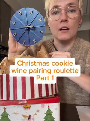 My wife 3D printed the wheel lol #wine #pairing #holiday #cookies