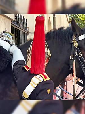 King guard Peter Ellis with beautiful moments #king #guard #peter #ellis #kingguard #military #fyp #viralvideo 