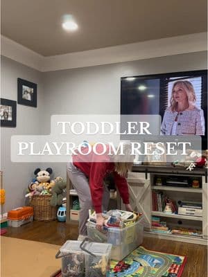 One step closer to being ready for Christmas ❤️🎅🏻  Also.. this is a realistic play “corner”.. we don’t have a huge home with a huge playroom but we make sure that he has his space!!  #toddler #toddlerplayroom #playroomreset #playroom #toddlermom #christmasreset #toyrotation #toyrotationreset #mom #boymom #motherhood #realisticplayroom #playcorner #realisticmom 