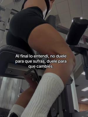 Al final lo entendí, no duele para que sufras, duele para que cambies. #paratiiiiiiiiiiiiiiiiiiiiiiiiiiiiiii #fyp #paratii #foryoupage #fypツ #fyppppppppppppppppppppppp #skincare #gym #GymTok #gymquotes #gymmotivation #gymrat #gymgirl 