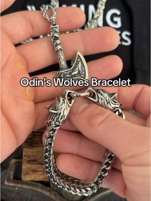 Norse-inspired Jewlery ⚡️⛓️  Free Shipping 🎁  #norsemythology #norsetok #viking #vikinglifestyles 