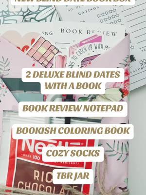 Who is ready for a new book box? We have a limted amount and we will be realeasing these with valentines theme in the coming weeks! #blinddatewithabook #bookbox #bookreviewnotepad #bookishcoloringbook #tbr #tbrjar #tbrpicks #bookishcoloring #bookdate #valentinesdaygift #valentinesdaygiftideas 