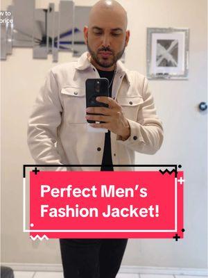 This jacket features a button front and pocket design, adding a touch of style to your casual wear. 🔥🔥🔥 #mensjacket #mensjackets #jackets #jacketstyle #jacketseason #mensfashionwear #mensfashiontrends #mensfashiontips #tiktokshopping 