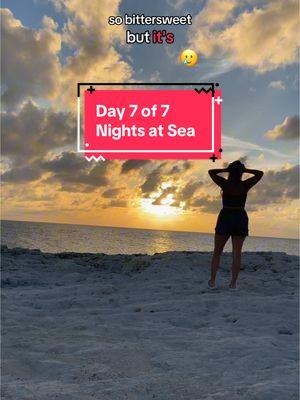 Day 7 of 7 night cruise! ☀️🌊🏖️#cruisetok #caribbeancruise #mscseashore #msccruises #msc #spendadaywithme #dayatsea #cruisevlog 