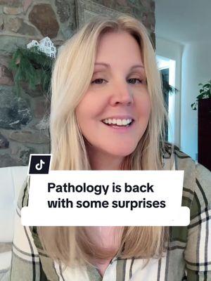 Pathology is back!  Some Surprises Hiding in there.  #breastcancerwarrior💕 #breastcancerbaddie #cancerfighter #breastcancerjourney💗 #doublemastectomy #invasiveductalcarcinoma #cancersucks💔 #aestheticflatclosure 