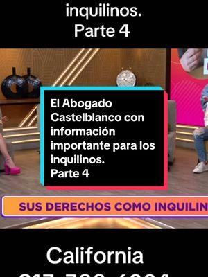 El abogado Castelblanco con información importante para los inquilinos. 213-388-6004 #castelblancolawgroup #abogados #inquilinos #cucarachas #foryoupage #abogadodevivienda #abogadoalquiler #abogado #tenantsrightsattorney #monoxidodecarbono #abogadodeaccidentes #abogadodeinmigracion #plagas #derechos #leyes #plomo #chinches #bedbugs #accidente 