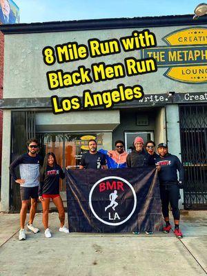 #8MileRun #BlackMenRun #LosAngeles  