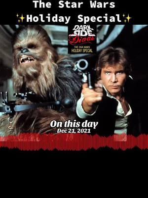 10/10 recommend this ep for holiday family avoidance #podcast #starwars #starwarsholidayspecial #hansolo #chewbacca #originaltrilogy #feminism #lgbt #holiday #christmas #onthisday 