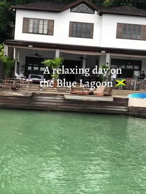 A relaxing day on blue Lagoon 🇯🇲❤️👇🏾, have you been here👇🏾‼️⁉️ #fypシ #fyp #jamaica #jamaicatiktok #thingstodoinjamaica #travel #carribean 