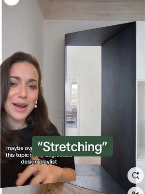 Stretching: What is it and why does it matter in Interior Design? Plus, check out the new website! 🚨 In honor of launching it, watch the end of the video for the 50% off code!! #interiordesigncareer #howtodesign #interiordesign #interiordesigntools #pinterest #howtobecomeaninteriordesigner #greenscreen 