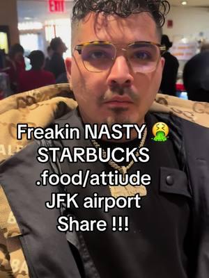 #fyp #starbucks #jfkairport #rude #nasty #horrible #trash 