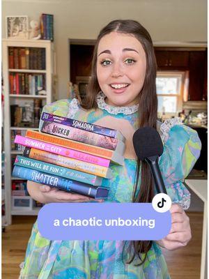 CHAOS!!! this video is dedicated to Capcut’s “voice isolation” function for salvaging this audio hahaha (same for the video i’ll be uploading tomorrow 💀). THANK YOU to Get Underlined and HarperCollins for these beautiful books! 📚 books mentioned: - Somadina by Akwaeke Emezi - Shatter Me by Tahereh Mafi - This Will Be Fun by E. B. Asher - A Language of Dragons by S. F. Williamson - Summer in the City by Alex Aster - The Phoenix Pencil Company by Allison King - Wicked by Gregory Maguire #bookunboxing #bookmail #bookhaul #fantasybooks #starrysteph #nycinfluencer #nycbooktok #BookTok #diversebooktok #resetwithbooks #shelvesandthecity @Get Underlined @HarperCollins @William Morrow Books @Avon Books 