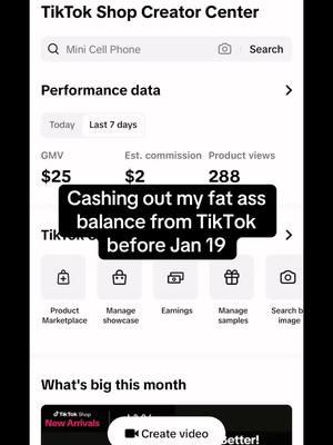 TikTok aint keeping my money #tiktokrich #ticktokbalance #gettingpaid #bitchbetterhavemymoney 