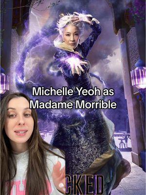 Michelle Yeoh hit for me, what about you? #wicked #wickedmovie #michelleyeoh #madamemorrible #thewizardandi #casting #flyingmonkeys #greenscreen  