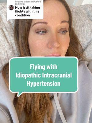 Replying to @ChocolateCake flying with idiopathic intercranial hypertension (IIH) has not been an issue for me. I get this question a lot though.  I do travel a lot, but I wear  compression every single time. I get a lot of swelling and stuff from my Ehlers Danlos, so compression is life for me. What about my other IIH peeps? Do you have issues when you fly? #idiopathicintracranialhypertension #iih #ehlersdanlossyndrome #ehlersdanlossyndromecheck #pseudotumorcerebri #invisibleillness 