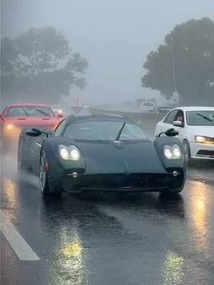 1 of 99 $3.5 Million Pagani Utopia Sirena In The Rain 🌧️ AMG 852HP Twin Turbo 6.0L V12 The Aqua Exposed Carbon Fiber “Pagani Cobalto” embodies the sea, the name draws inspiration from the siren sea monster of Greek mythology that lures sailors toward rocky shores. Its dark interior symbolizes the sailors’ ultimate demise. Owner: 🔑 @1slocrx  #pagani #utopia #zonda #huayra #paganihuayra  #paganiautomobili #paganiutopia #paganizonda #hypercar #supercar #luxurycars #mahdiyarsaberi 