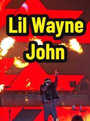 John @Lil Wayne LIVE  Houston TX 12.21.2024  #lilwayne #hotboysholiday #concert #lilweezyanafest #bigtymers #Rickross #john #Houston #livemusic #rap 