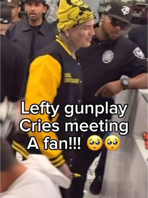 Lefty gunplay cried meeting fan #leftygunplay #leftygunplaykendricklamar #kendricklamar #gnx #cali #california #californiacheck #rap #rapper #rapnews #emotional #emotions #emotionalintelligence #crying #cries #cryingvideo 