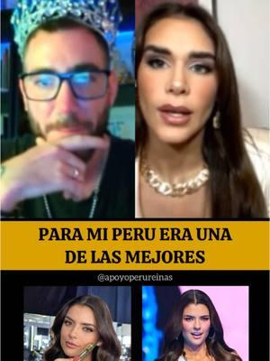 “Perú era una de las mejores” Más de las declaraciones de Magaly Benejan, Miss Argentina 2024, en una entrevista para King Lucho.  Imágenes de @luchio1985  #missuniverse #missargentina2024 #missperu #MU #missuniverso #magalybenejam #missuniverse2024