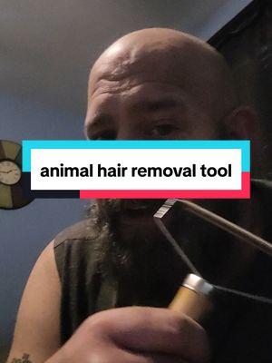 animal hair removal tool #richdoc22 #animalhairremoval #anmalhair #househack #cleaning 