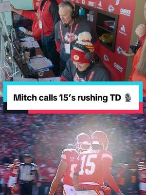 Patrick punched it in and Mitch was punching air 🤣 #patrickmahones #touchdown #nfl #chiefs 