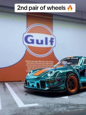 Which look better 1st or 2nd 🤔🤔🤷‍♂️🔥🔥😜 #porsche #rwbporsche993 #rauhwelt #gulf #gulfporsche #diecast #hotwheels #hotwheelscollector #carsoftiktok #fyp #viral #cartok #cars 