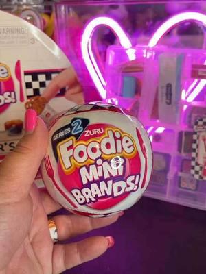 Foodie mini brands #foodieminibrandsopening #foodieminibrandsseries2 #foodieminibrands #minibrands #fyp #mysterytoy #blindboxopening #minibrandsopening #zurutoys #minitoys #toymini 