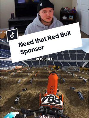 I need that Red Bull sponsor  #mxbikes #mxbikesgameplay 