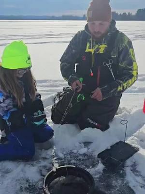 Took my Niece Ella Fishing today.. and she got a nice Perch . #fyp #htenterprises #icefishing #wisco3 #hardwaterfishing #fishing #icefishinglife @HT Enterprises Inc 