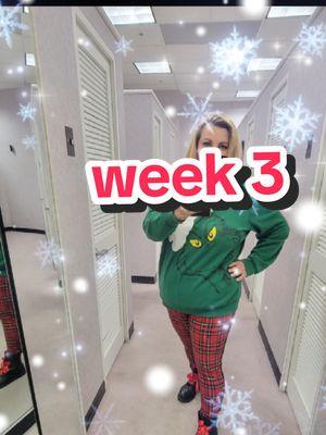 week3 holiday dress up days #retail  #uglysweater  #hatandscarf #bandtee #santahat #pajamaday 