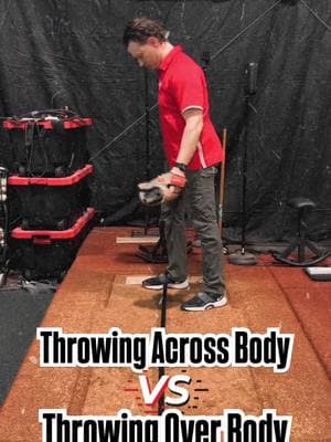 Crossbody vs. Overbody Throwing ⚾💥 Let’s dive into two pitching strategies and what they mean for your mechanics and efficiency: ❌ Throwing Crossbody: 	•	A unique and sometimes effective way to pitch. 	•	But it can force the body to over-rotate, putting stress on the core and arm. 	•	Over-rotation reduces linear momentum, making energy transfer less efficient and harder to control. ✅ Throwing Overbody: 	•	Landing more in line with the target allows the arm to come up and over the front leg. 	•	Trunk rotation complements linear energy, creating a more efficient energy transfer. 	•	Requires a different pitch strategy but offers better mechanics and reduced stress on the body. Both styles can work, but understanding how your mechanics impact your efficiency, velocity, and arm health is the key to long-term success. 🔗 Ready to optimize your delivery? Train smarter at TopVelocity.com #TopVelocity #PitchingMechanics #CrossbodyThrowing #OverbodyThrowing #ThrowGas #BaseballTraining #ElitePitcher #ArmHealth #LinearMomentum #BaseballDevelopment #TrainSmart #ThrowHard 