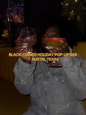 🚨 @busysignalatx Holiday Pop-Up bar is now open until the end of the year 🚨 Go for the festive decor and cocktails, stay for the vibesss 😎 📍1104 E 11th St, Austin TX #thingstodoinaustin #holidaybars #eastaustin #blackaustin #atxeats #austinnightlife 