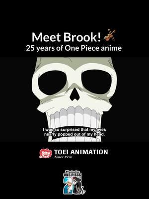 What does a skeleton order at a diner? Spare ribs! YOHOHOHOHOHO. Ahem. It's time to Meet Brook, brought to life by the one and only Ian Sinclair 🎵 Original article by Dan Dockery. #onepiece #onepieceanime #brook #onepiecebrook