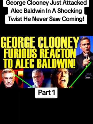 George Clooney Just Attacked Alec Baldwin In A Shocking Twist He Never Saw Coming! #georgeclooney #alecbaldwin #news #celebrity #celebrities #celeb #foryoupage #foryourpage 